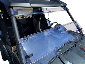 Full Folding Windshield - Deluxe - Commander