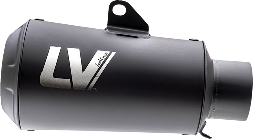 Universal LV-10 Slip-On Muffler - Full Black