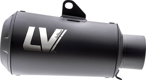 Universal LV-10 Slip-On Muffler - Full Black