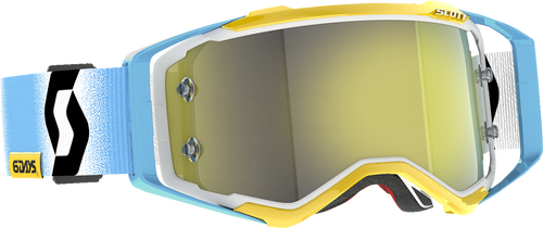 Prospect Goggles - 6DAYS® Argentina - White/Blue - Yellow - Lutzka's Garage