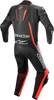 Fusion 1-Piece Suit - Black/Red Fluorescent - US 36 / EU 46 - Lutzka's Garage