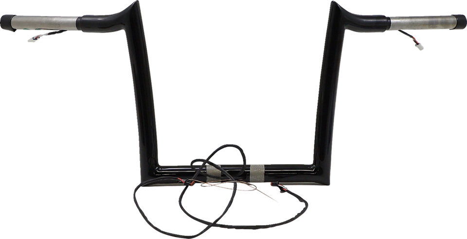 Handlebar - OEM - Pre-Wired - 10" - Black - Lutzka's Garage