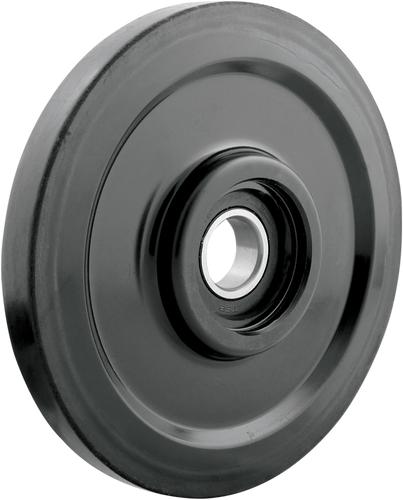 Idler Wheel with Snap Ring/Bearing 6004 - Black - Group 17 - 141 mm OD x 20 mm ID - Lutzka's Garage