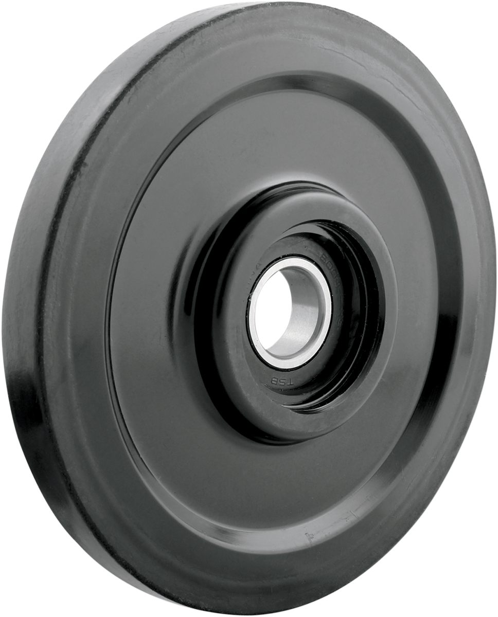 Idler Wheel with Snap Ring/Bearing 6004 - Black - Group 17 - 141 mm OD x 20 mm ID - Lutzka's Garage