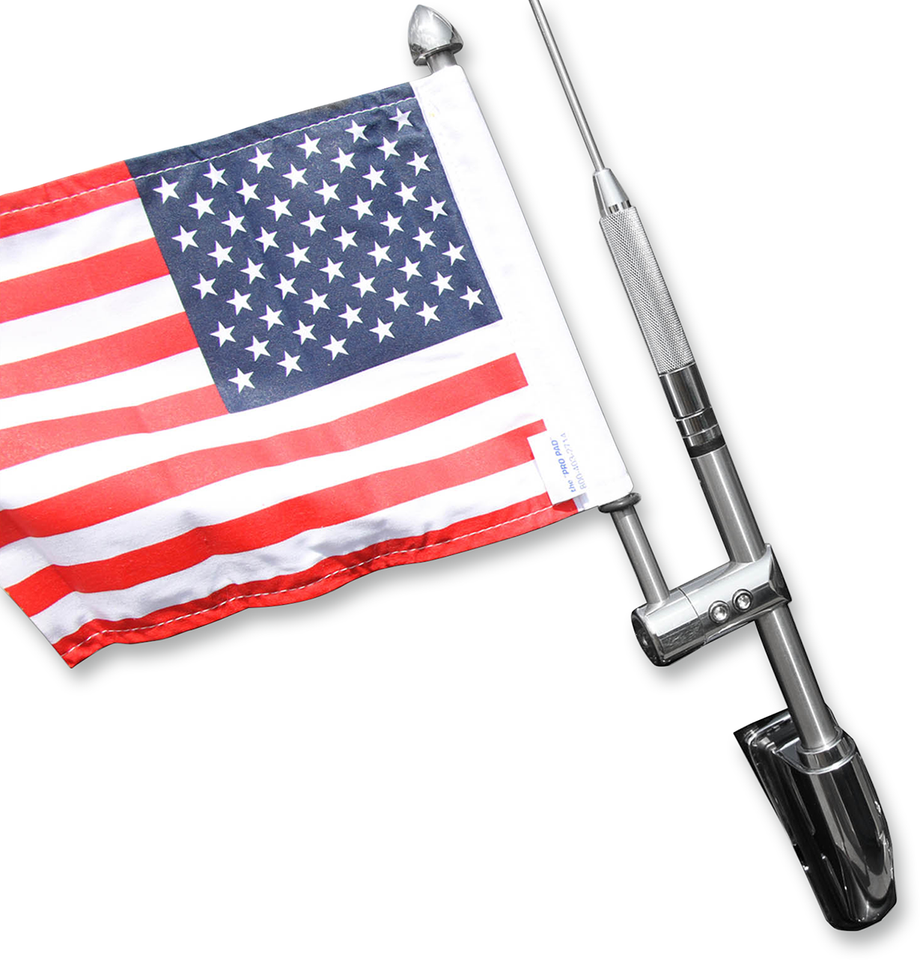 Antenna Flag Mount - With 10" X 13" Flag