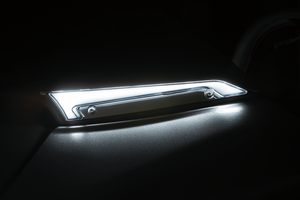 Windshield Trim with Light - Chrome - Lutzka's Garage