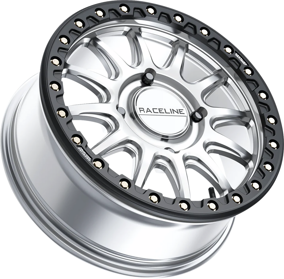 Wheel - Alpha - Front/Rear - Hyper Silver/with Black Ring - 17x7 - 5/114.3 - +25 mm