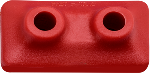 Extra Large Backer Plates - Red - Twin - 48 Pack - Lutzka's Garage