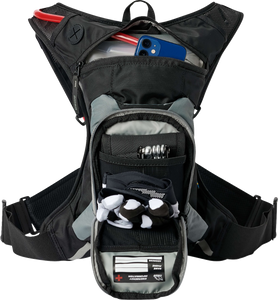 Moto Hydration Pack - 3L - Carbon Black/Gray