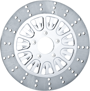 Brake Rotor - Front Right - Illusion - Chrome - Lutzka's Garage