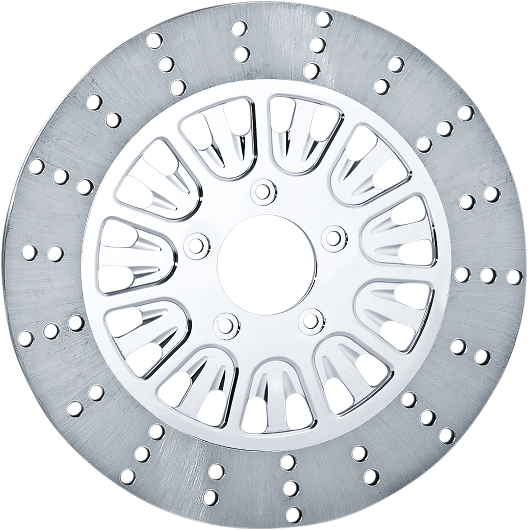 Brake Rotor - Front Left - Illusion Chrome