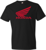 Honda Shadow T-Shirt - Black - Small - Lutzka's Garage