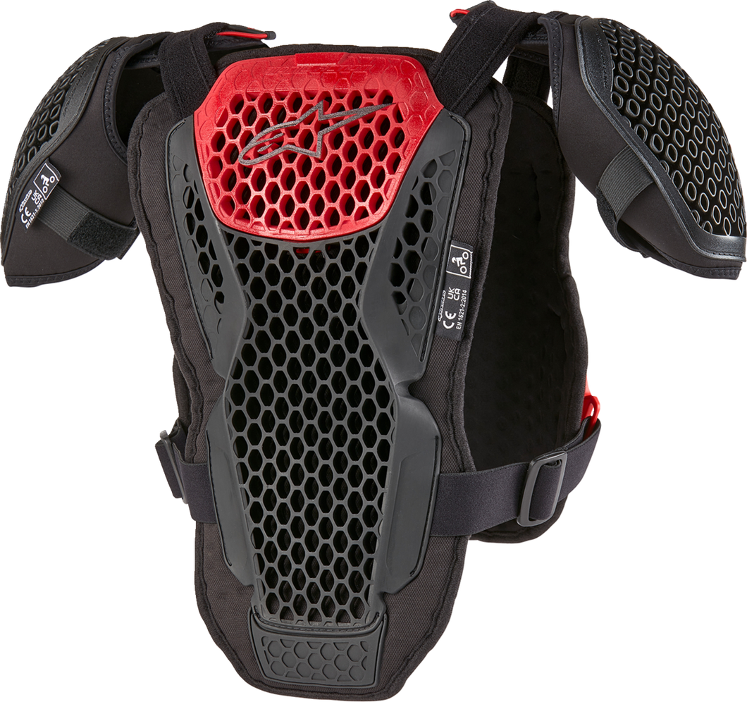 Youth Bionic Action Guard - Black/Red - S/M - Lutzka's Garage