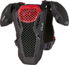 Youth Bionic Action Guard - Black/Red - S/M - Lutzka's Garage