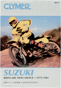 Manual - Suzuki RM50-400 Twin Shock