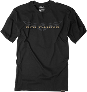 Goldwing Sketched T-Shirt- Black - Medium - Lutzka's Garage