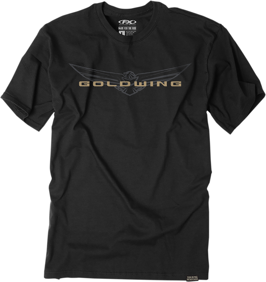 Goldwing Sketched T-Shirt- Black - Medium - Lutzka's Garage