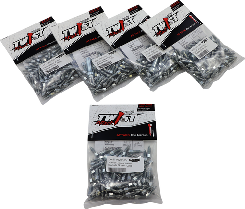 Twist Tire Screws - 20 mm - 500 Pack