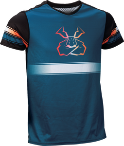 Mountain Bike Jersey - Blue/Orange - Small - Lutzka's Garage