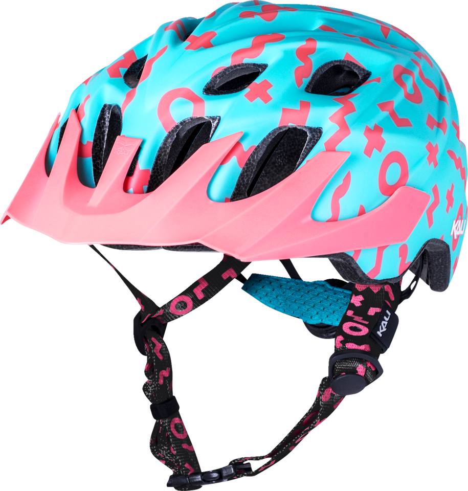 Youth Chakra Plus Helmet - Zwiggles - Matte Seafoam/Salmon