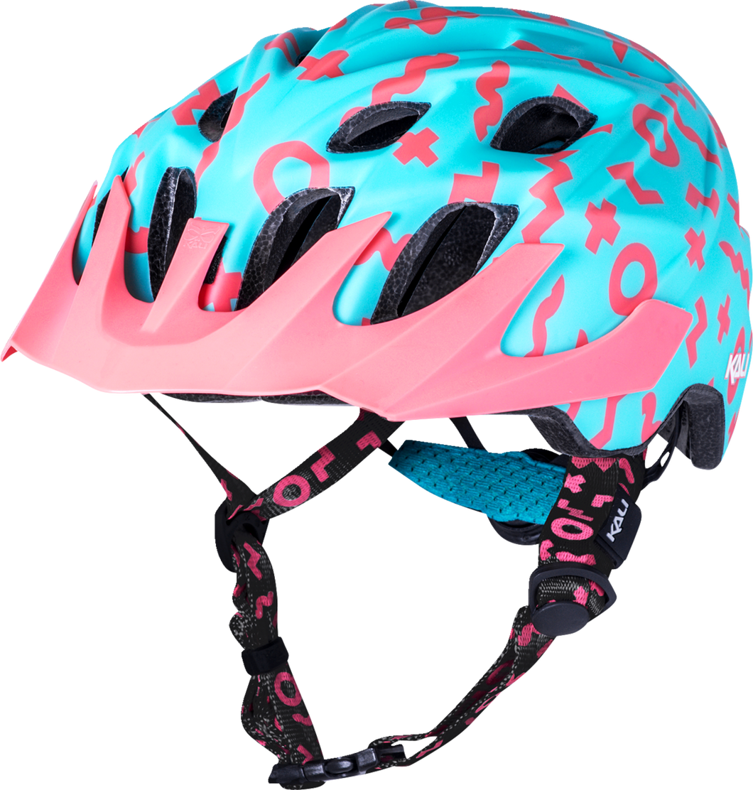 Youth Chakra Plus Helmet - Zwiggles - Matte Seafoam/Salmon