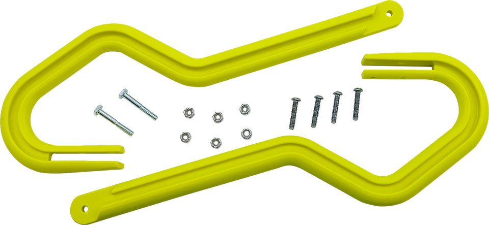 Ski Handle Kit - Hi-Viz Yellow - Pair - Lutzka's Garage