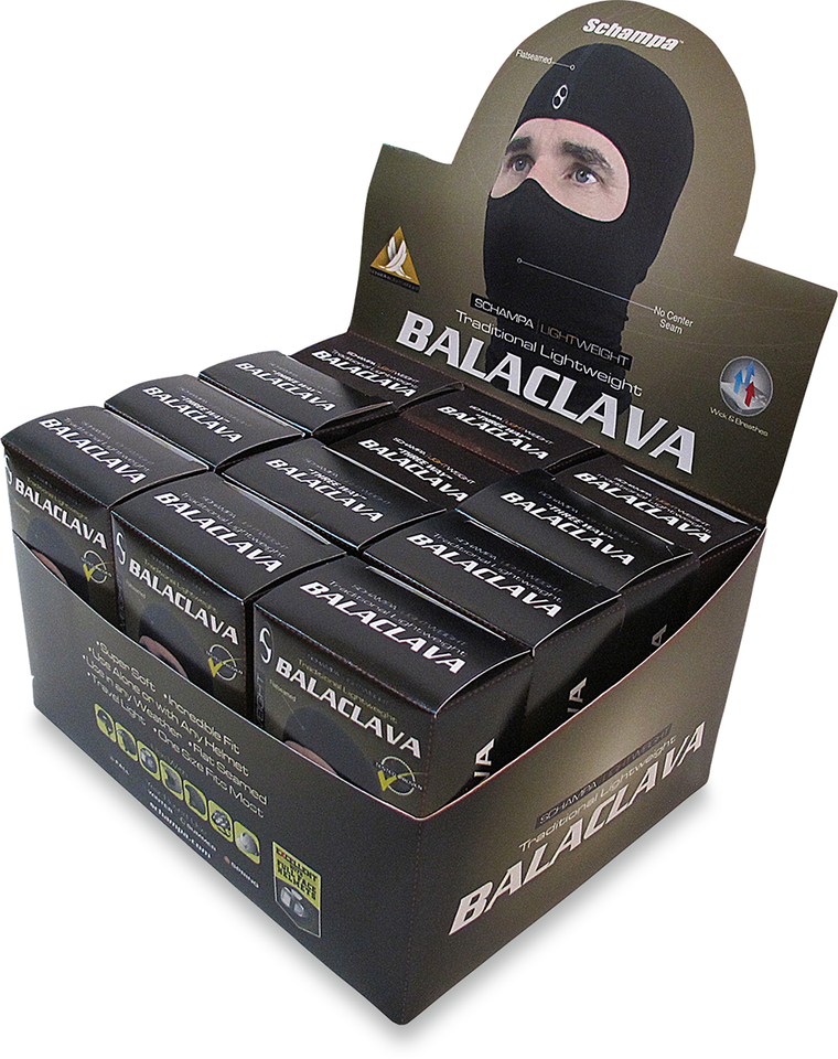 Silk Balaclava - Lightweight - 12 Pack