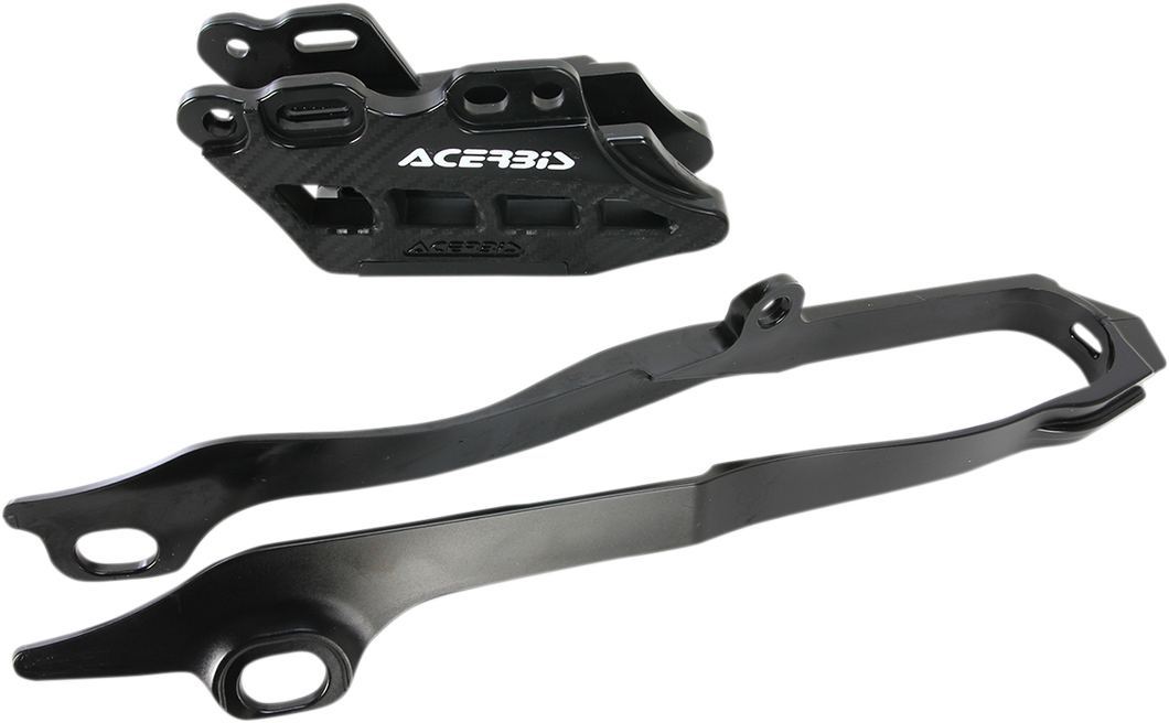 Chain Guide 2.0 and Slider Kit - Honda CRF250R - Black - Lutzka's Garage