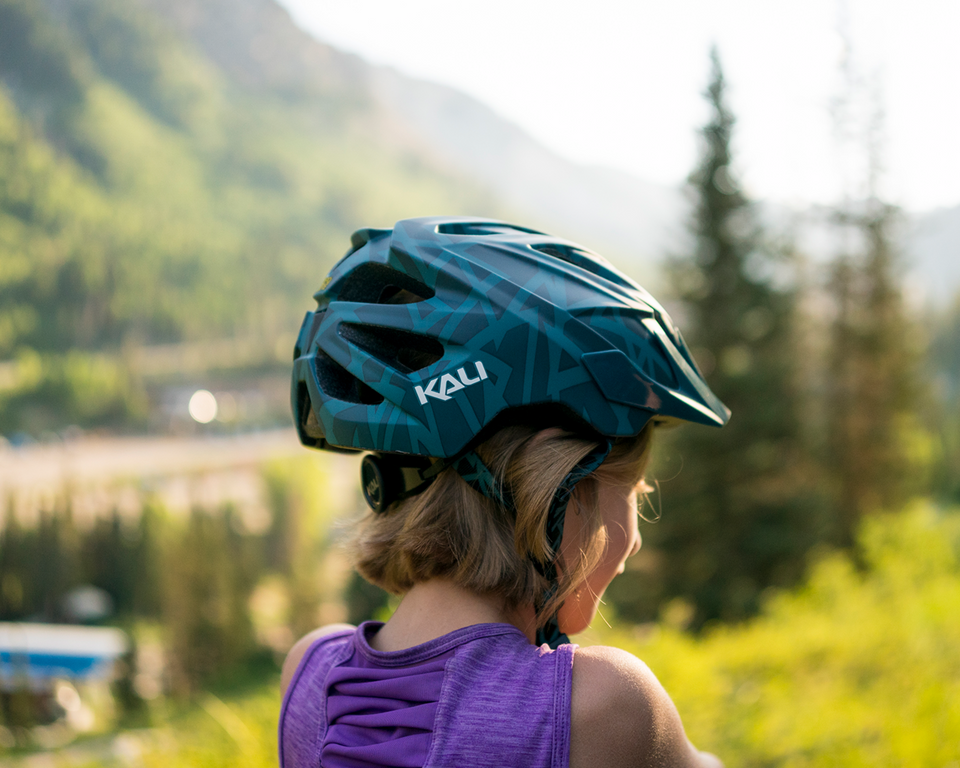 Youth Chakra Plus Helmet - Pyramid - Matte Teal