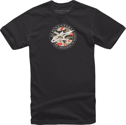 Dot Camo T-Shirt - Black - Medium - Lutzka's Garage