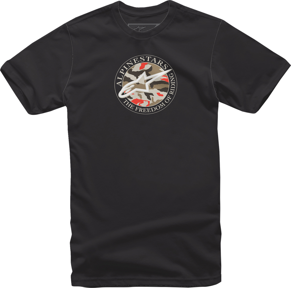 Dot Camo T-Shirt - Black - Medium - Lutzka's Garage