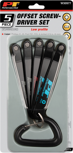 Screwdriver Set - Low Profile