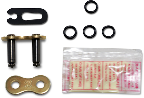 520 VX3 - Professional O-Ring Connecting Link - Clip - Gold - Lutzka's Garage