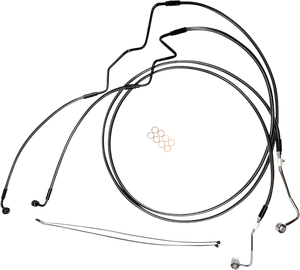 Brake Line - +4" - Black Pearl