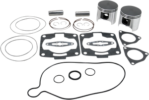 Piston Kit with Gaskets - 81.00 mm - Polaris Engine Type - Polaris