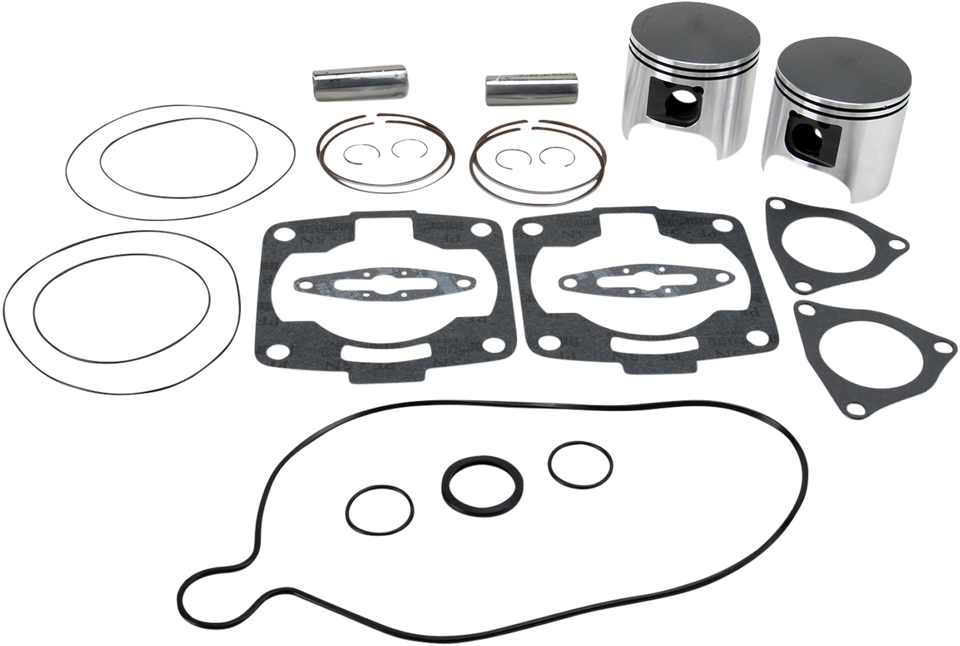 Piston Kit with Gaskets - 81.00 mm - Polaris Engine Type - Polaris