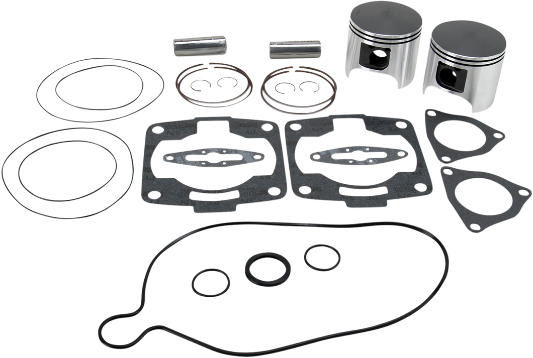 Piston Kit with Gaskets - 81.00 mm - Polaris Engine Type - Polaris