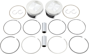 Tracker™ Series Piston Kit - 3.895" - 96 Cubic Inch Bored to 103 Cubic Inch - +0.020" - Twin Cam