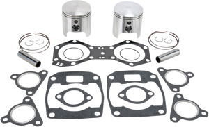 Piston Kit with Gaskets - 74.00 mm - Fuji Engine Type - Polaris