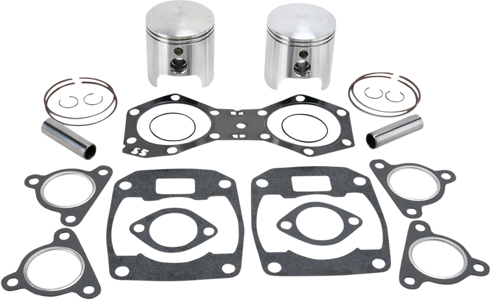 Piston Kit with Gaskets - 74.00 mm - Fuji Engine Type - Polaris