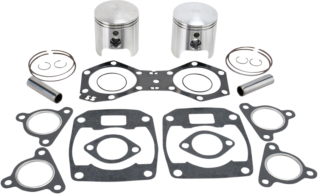 Piston Kit with Gaskets - 74.00 mm - Fuji Engine Type - Polaris