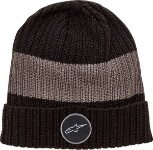 Ward Beanie - Black/Charcoal - One Size - Lutzka's Garage