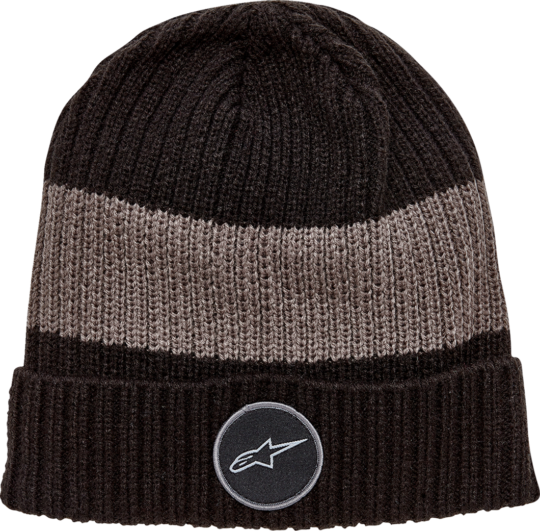 Ward Beanie - Black/Charcoal - One Size - Lutzka's Garage