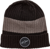 Ward Beanie - Black/Charcoal - One Size - Lutzka's Garage