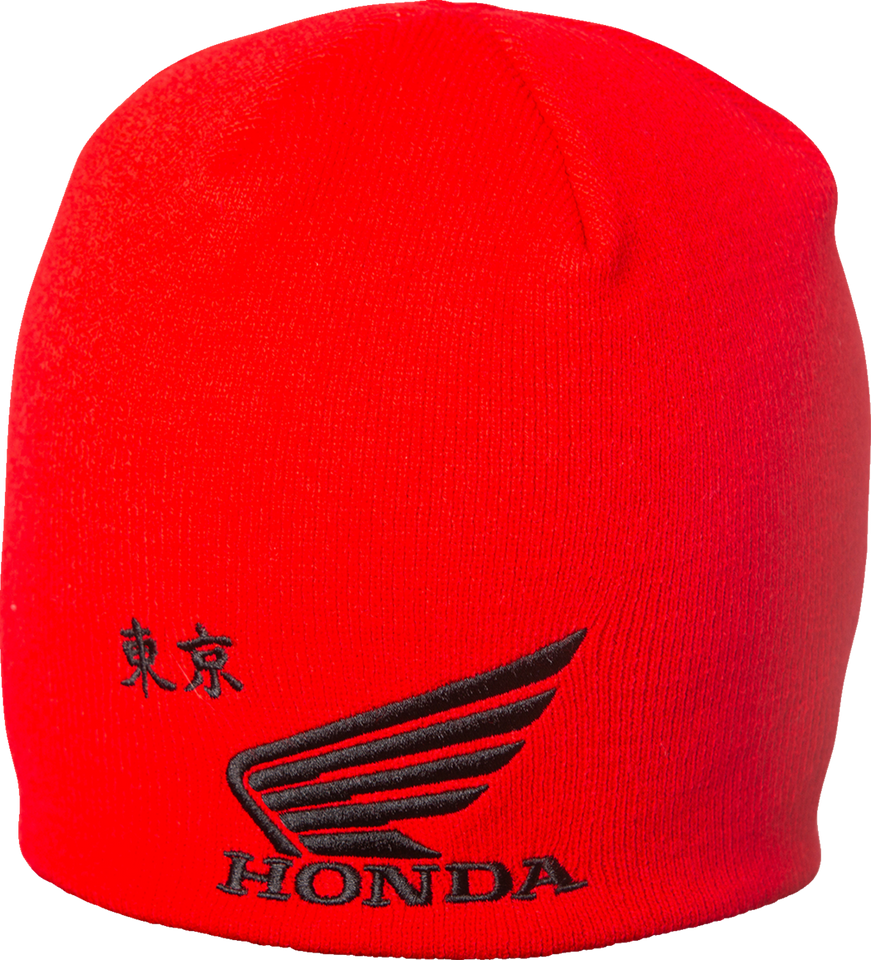 Honda Factory Beanie - Red - Lutzka's Garage