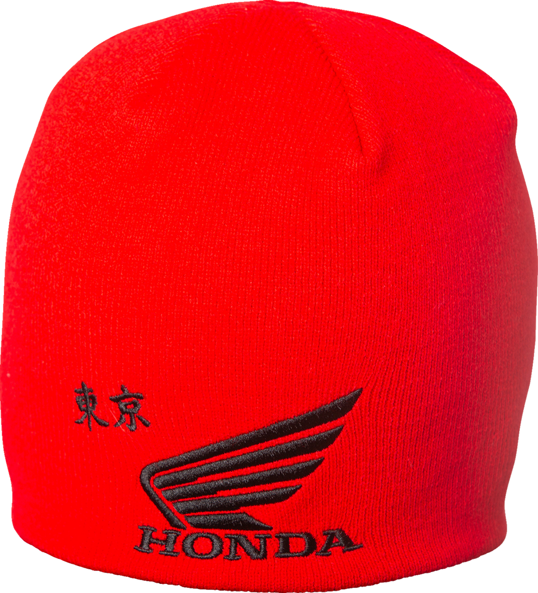 Honda Factory Beanie - Red - Lutzka's Garage