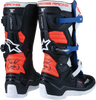 Youth Tech 7S Boots - Black/White/Red/Blue - US 2 - Lutzka's Garage