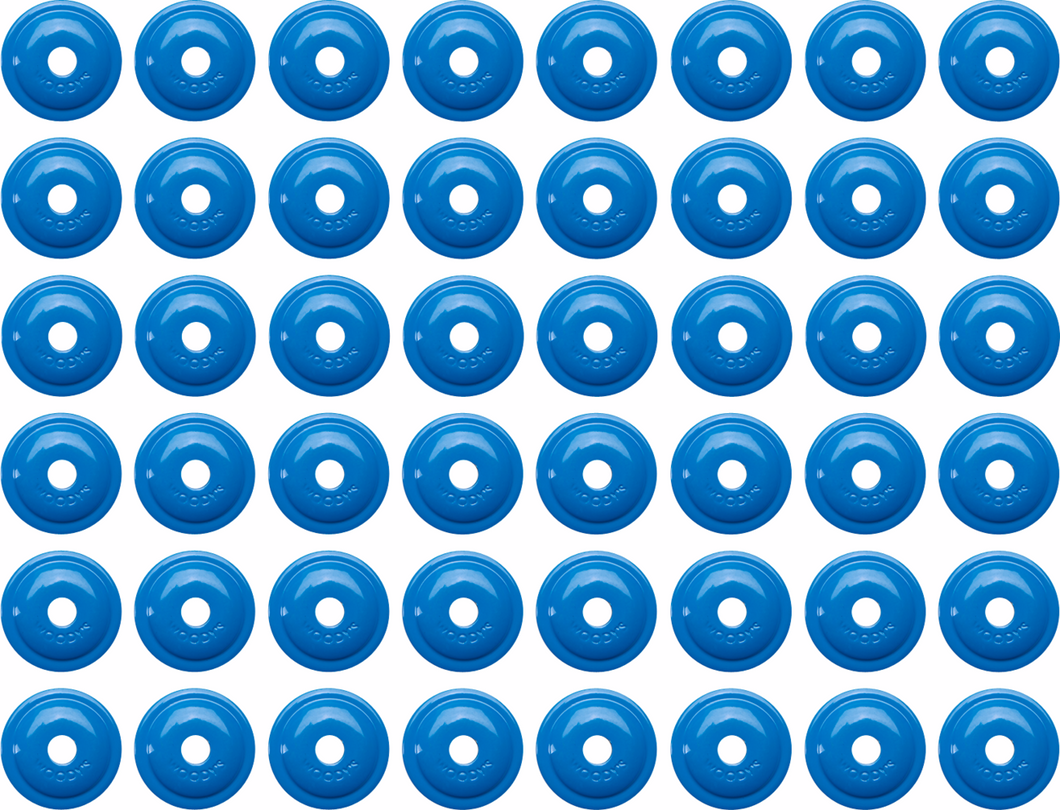 Support Plates - Blue - 48 Pack - Lutzka's Garage