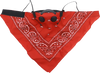 Bandana Dust Mask - Red - Lutzka's Garage