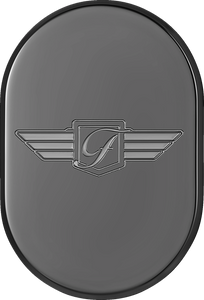 Antenna Cover - Right Rear Fender - FD Logo - Black - Lutzka's Garage